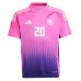 Maillot de foot Allemagne Benjamin Henrichs #20 Extérieur vêtements Europe 2024 Manches Courtes